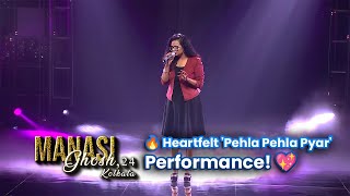 🔥 Unforgettable Moments Manasi Ghoshs Soulful Pehla Pehla Pyar  Indian Idol 2024 Exclusive [upl. by Arabella]