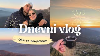 Dnevni vlog šetnja na Vlašiću čekamo zalazak sunca  odgovaramo na vaša pitanja [upl. by Eidson]