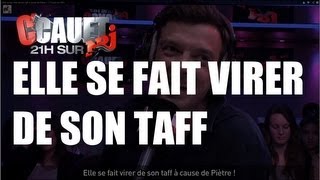 Elle se fait virer de son taff à cause de Piètre   CCauet sur NRJ [upl. by Ahcsropal]