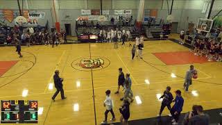 TAHS Varsity Boys Basketball vs Wyoming Seminary [upl. by Dilahk]