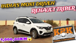 Renault Triber 2024 Model Review  After 1LAKH KM😳 Shivansh Sharma vlog renault [upl. by Ardussi]