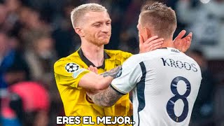 El EMOTIVO ABRAZO entre TONI KROSS y MARCO REUS tras la FINAL de la CHAMPIONS LEAGUE [upl. by Cornall]