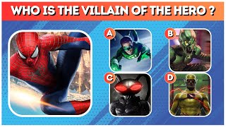 Can You Guess The Main Supervillain of The Superhero 🦹  Superhero Quiz [upl. by Thorner105]