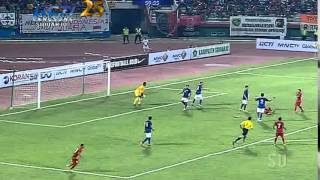 INDONESIA vs MALAYSIA 20 Friendly Match 1492014 FULL HIGHLIGHTS [upl. by Hartill349]