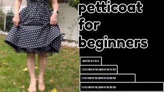 Petticoat for beginners [upl. by Bristow]