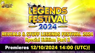 SUMMONS FOR THE NEW LEGENDS FESTIVAL 2023 UNITS  Dragon Ball Legends [upl. by Mackoff]