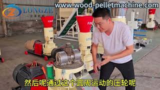 Feed Pellet Machine pelletmill feedpellet biomasspellet farming feedpelletmill automobile [upl. by Annie835]