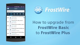 How to Upgrade from FrostWire Basic to free FrostWire Plus [upl. by Morven]