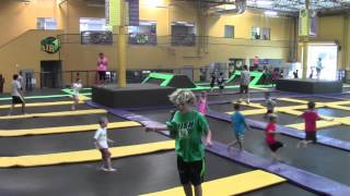 Get Air Trampoline Park Commercial  San Diego CA November 2014 [upl. by Erehc]