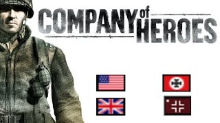 Robert Klawy Kalafior vs Garmahis kok55  Company of Heroes 1 Replay [upl. by Tann814]