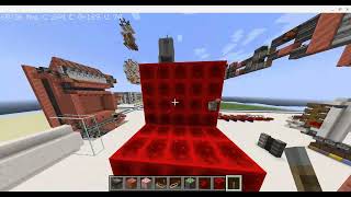 Flush Redstone Block Door [upl. by Wordoow]