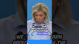 Maria Zakharova Rising Nuclear Tensions A Global Warning [upl. by Alleris161]