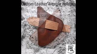 Custom Leather Avenger Holsters [upl. by Sirod]