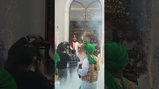 🎉Grand entry Navi jodi di 🎉💐 Subscribe Bhangra group marriage  bhangra classes punjabi music [upl. by Notsirb]