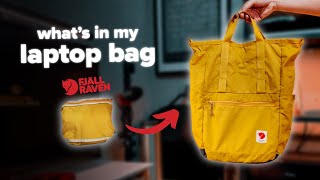 A Foldable Laptop Bag from Fjällräven What’s Inside It [upl. by Deibel]