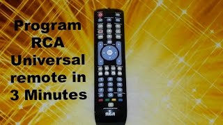 How to program your tv with rca universal remote [upl. by Rol]