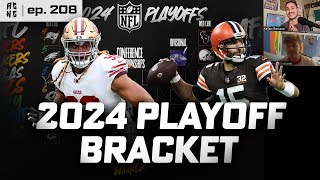 208  2024 NFL Playoff Predictions 49ers Biggest Concerns Player Awards Picks Super Bowl 58 Picks [upl. by Koy]