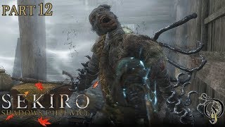 SEKIRO SHADOWS DIE TWICE隻狼  12 落ち谷① NPCイベント、中ボス・蛇の目 シラフジ＆長手の百足 ジラフ（NO DAMAGE） [upl. by Mirilla84]