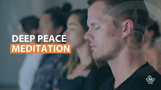 Guided Meditation for Deep Peace [upl. by Yras946]