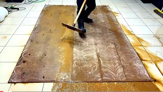 Incredible Carpet Cleaning  From Filthy to Spotless [upl. by Ardnuassak]