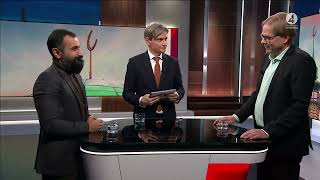 Sverigedemokraterna moskeutspel debatt Hanif Bali EXPRESSEN  Anders Lindberg AFTONBLADET [upl. by Masha]