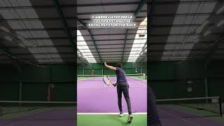 3 tips to improve your slice serve tennis ytshorts shorts tennisplayer tennisserve [upl. by Gareth]