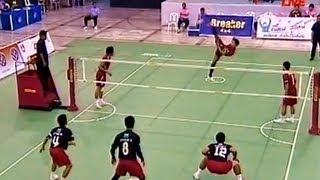 Nakhon Ratchasima  Bangkok Takraw Thailand League 2012 2nd [upl. by Crissie]