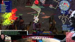 Star Wars Galaxies  Acklay Takedown in Geo Cave [upl. by Meeharb]