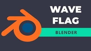 How to wave flag in Blender  Blender 43 Tutorial [upl. by Billi]