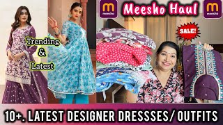 💕Meesho Haul Meesho Latest Partywear Affordable suitsMeesho Designer GownMeesho Kurta SetMeesho💕 [upl. by Aerdnas]