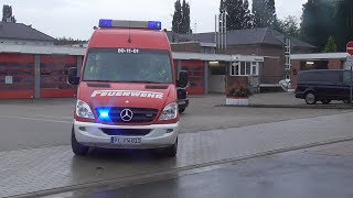 ELWLF 16 und das WLF mit ABTechnik der Freiwillige Feuerwehr Barmstedt [upl. by Ettebab]