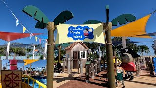 Full Ride 2023  Grandad Dogs Pirate Boat Ride  Peppa Pig Theme Park  Orlando Florida [upl. by Adala]