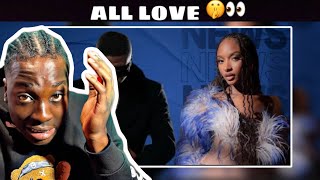 American Reaction To Ninho  No love feat Ayra Starr Clip officiel [upl. by Hsirk582]