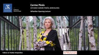 Carme Pinós MPavilion Opening Lecture [upl. by Naicad242]