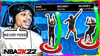 NEW BEST JUMPSHOT FOR EVERY ARCHETYPE  NON STOP GREENLIGHTS😳 NBA 2K22 [upl. by Adlanor]