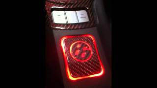 DCW Scion FRS Toyota GT86 center console plaque  accent  glow edition [upl. by Ledua]