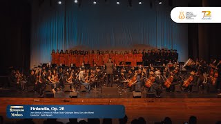 FINLANDIA Op 26  Jean Sibelius Anniversary Concert 2024 SMM Yogyakarta [upl. by Rika655]