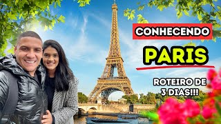 Conhecendo PARIS em 3 dias  Dicas  Roteiro  Viagem  Vlog  Europa [upl. by Lissa]