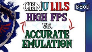 Cemu 1115  High Framerate vs Emulation Accuracy  Zelda BOTW [upl. by Crist393]