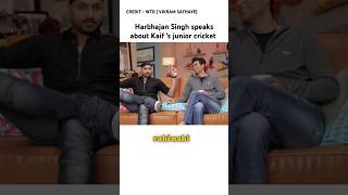 Kaif kaa khauf in junior cricket harbajansingh kaif shorts [upl. by Cirdor781]