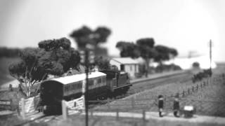 Cliddesden Station 1916 Passenger Train N gauge railway [upl. by Asare250]