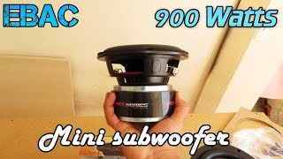 El MinI Subwoofer de Rock Series de 65quot Primeras Impresiones  EBAC [upl. by Enitsyrhc484]