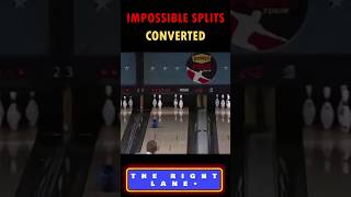 IMPOSSIBLE bowling splits converted [upl. by Nnylear]