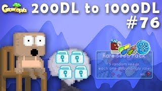 30k RARE SEED PACKS  200DL to 1000DL 76  Growtopia [upl. by Anerec]