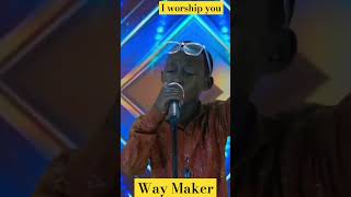 Way Maker Miracle worker promise keeper talent goldenbuzzers [upl. by Slocum]