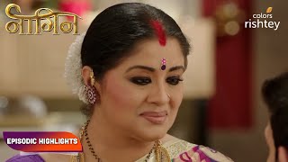 Naagin S1  नागिन S1  Episodic Highlights  Ep 13  15 [upl. by Ymmak312]