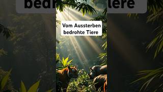 Tiere die vom Aussterben bedroht sind tiger aussterben nashorn elefant leopard tierwelt [upl. by Anirbak]