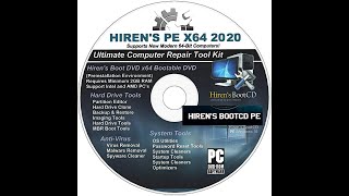 Hirens Boot CD PE X64 [upl. by Heller415]