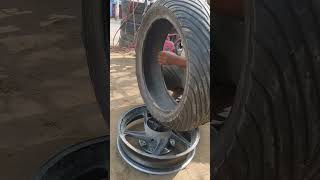 Supar bike tyre in cbr 150r😱 shorts sportsbiker [upl. by Norrehs129]