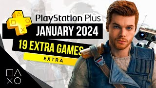 PlayStation Plus Extra January 2024 Games  PS Plus Extra January 2024 [upl. by Obediah22]